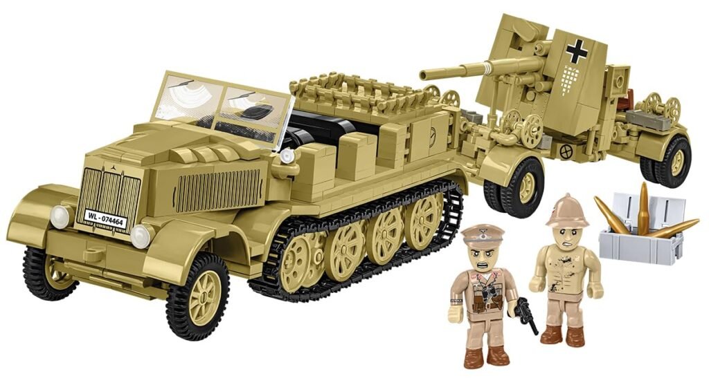 COBI 3143 — SD.KFZ.8 Towing 8,8CM FLAK36 975K