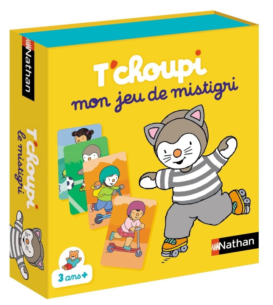 T'choupi Mon Jeu de Mistigri — Nathan