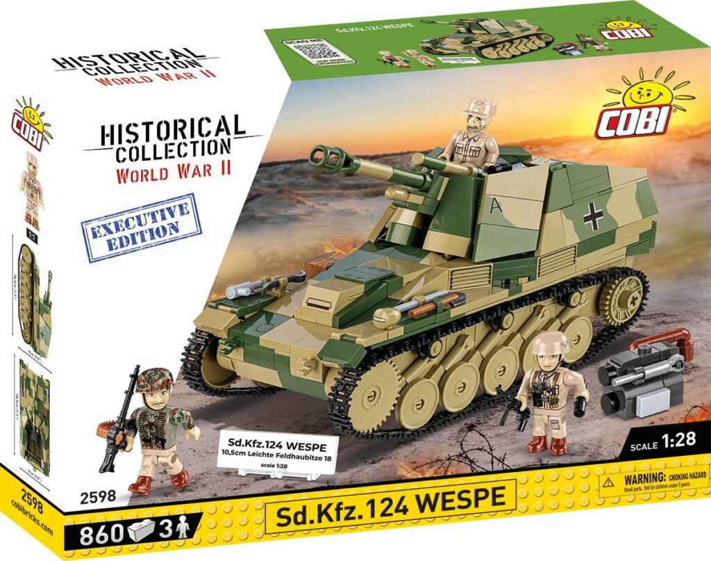 COBI 2598 — SD.KFZ.124 Wespe Ex.ed.