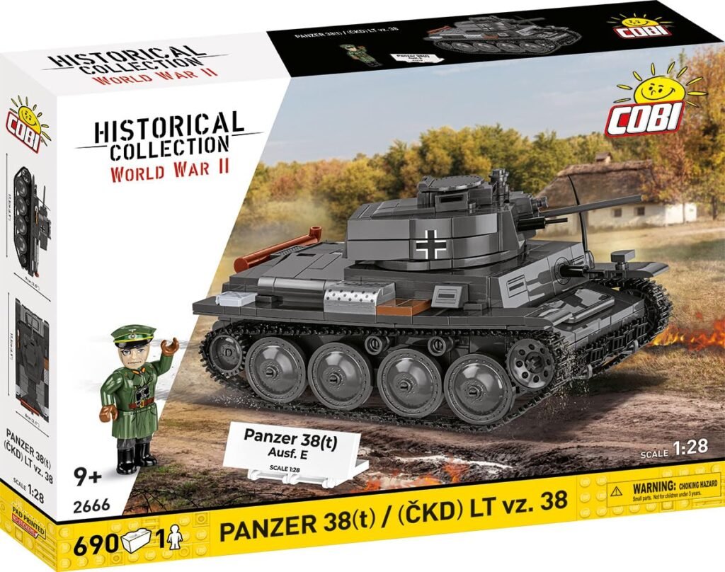 COBI 2666 — Panzer 38(T)/(CKD) Lt VZ