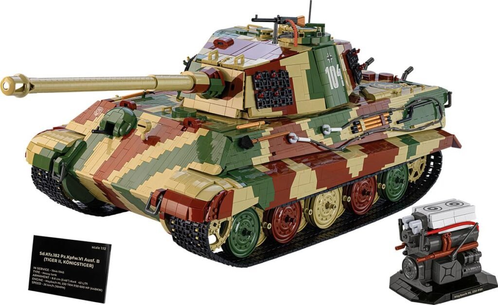 COBI 2808 — Pzkpfw VI B Tiger II