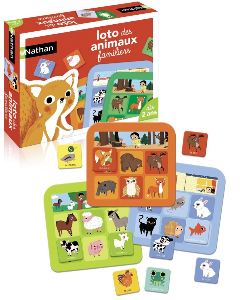 Loto des Animaux Familiers — Nathan