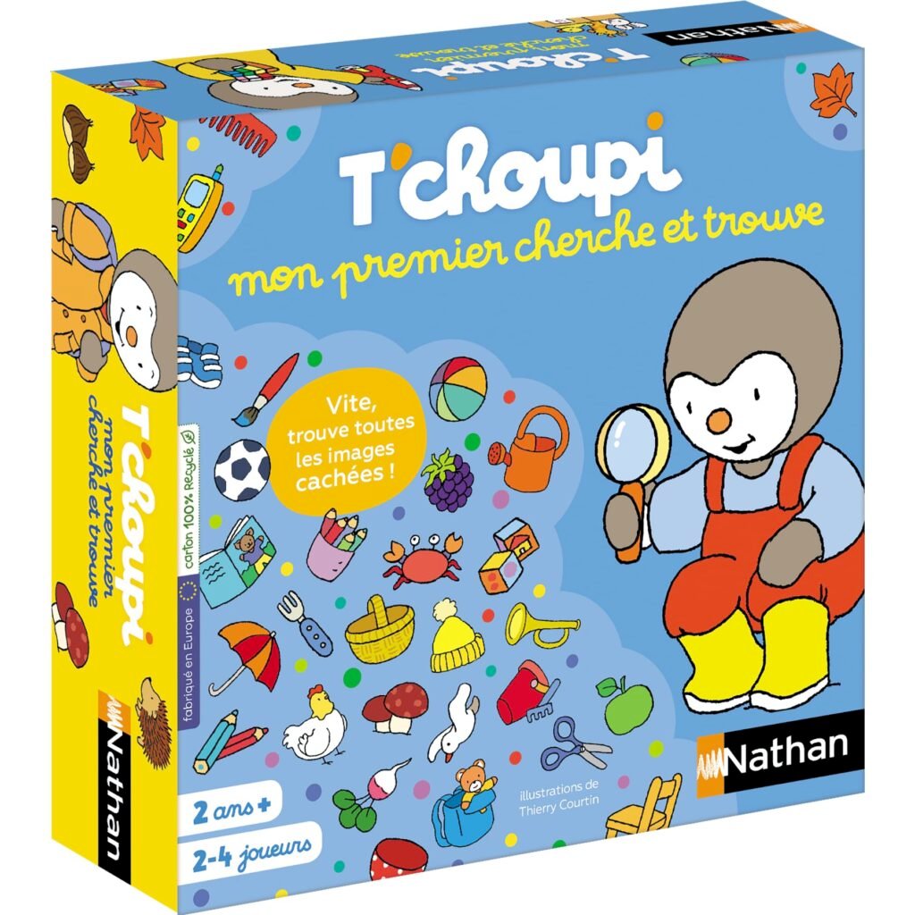 T'choupi Mon Premier Cherche et Trouve — Nathan