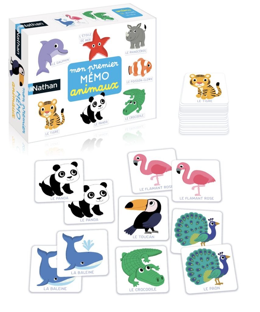 Mon Premier Mémo Animaux — Nathan